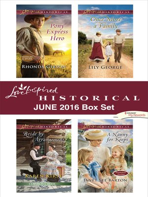 Harlequin Love Inspired Historical June 2016 Box Set - ebook